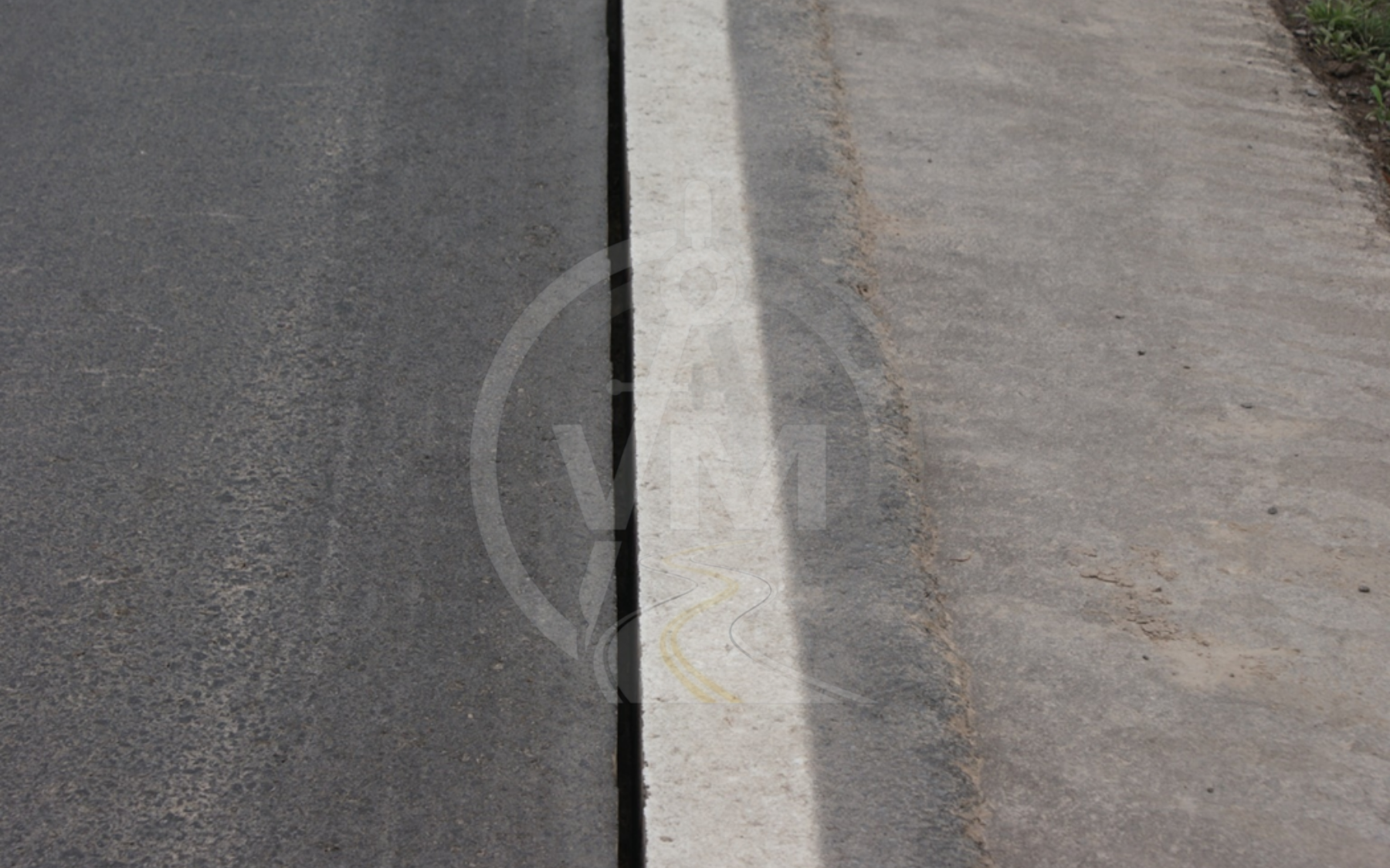 Etapa 6 - Aspecto final do pavimento com Microdreno instalado